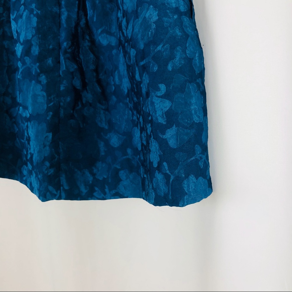 Tulle Anthropologie jacquard miniskirt pockets S - Picture 8 of 14